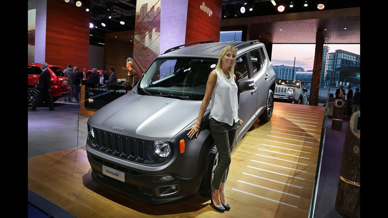 IAA 2015 - Jeep Brand - Renegade & Cherokee Night Eagle ...