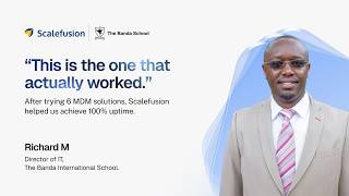 Managing Student iPads On and Off Campus with Scalefusion | The Banda School Story