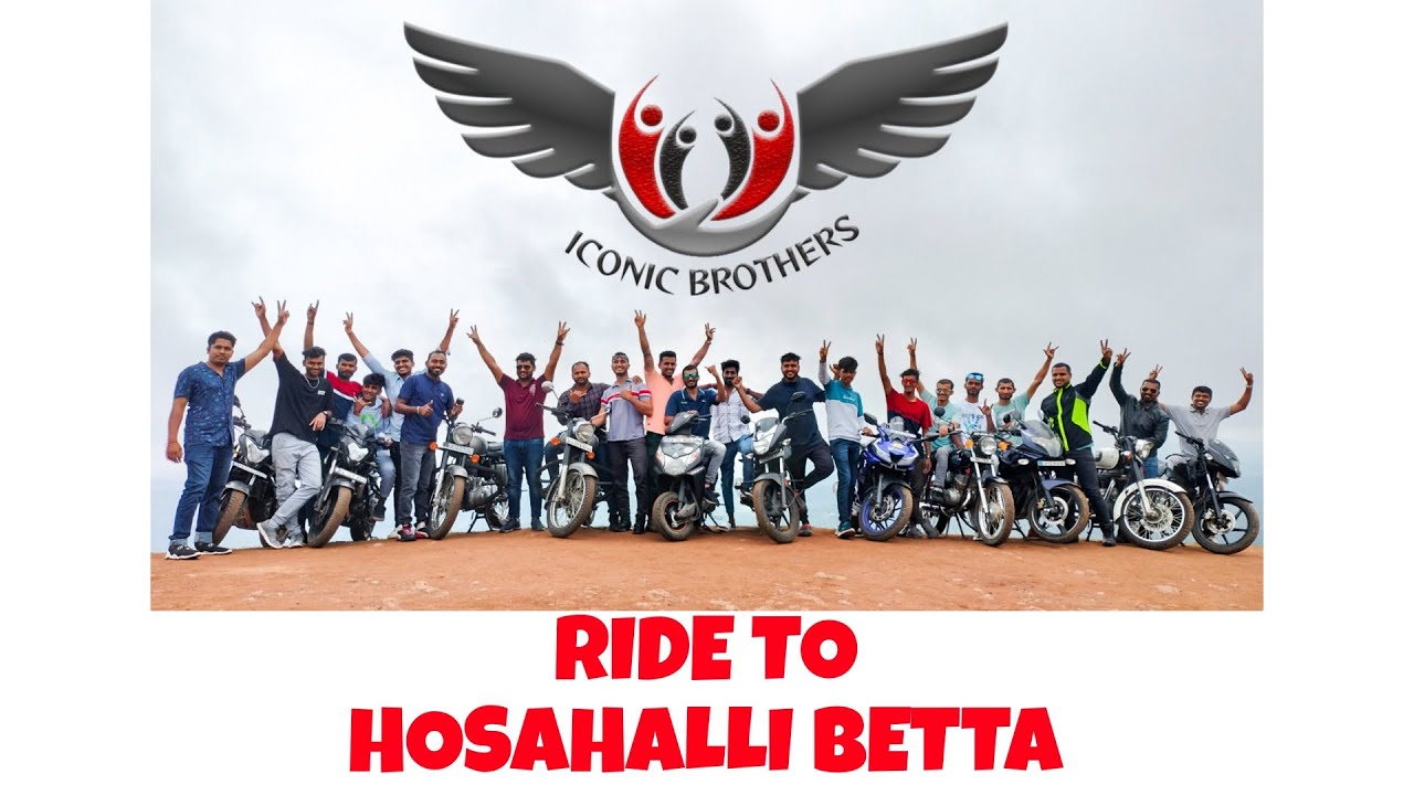 Ride to Hosahalli betta | On-road Off-road experience| Iconic brothers ⛰️🏍️