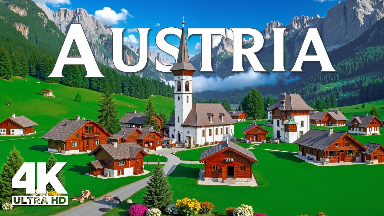 Austria 4K | A Timeless Cinematic Journey Through Alpine Landscapes, Historic Cities & Quiet Valleys