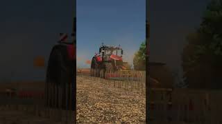Stoppeln zerkleinern mit Massey Ferguson 9S #ls25 #farming #landwirtschaft #masseyferguson #agrar