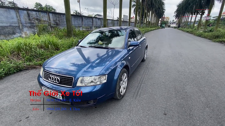 Đánh giá audi a4 2004 máy đầu