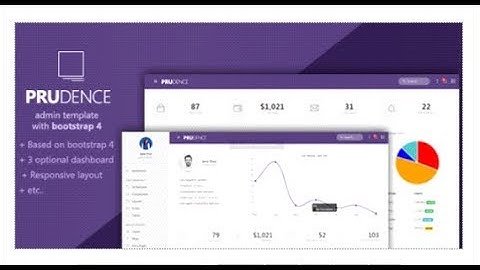 Prudence - Bootstrap Admin Template | Themeforest Download