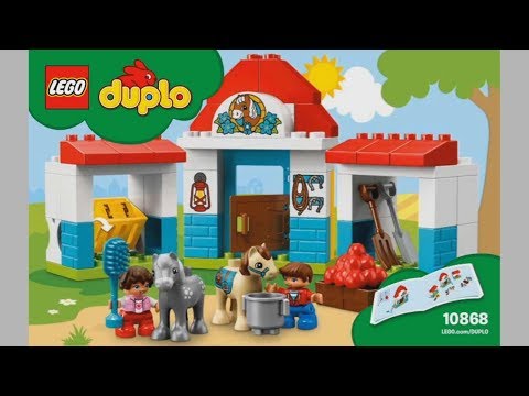 lego duplo 10868 farm pony stable
