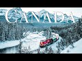 Canada 4K Winter Nature Film - Beautiful Relaxing Music - Natural Landscape