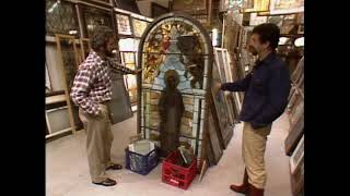 Bob Vila tours UHW salvage yard 1983