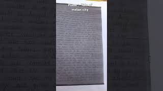 Cl 11 English Poem - Tale Of Melon City