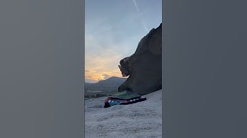 Unidentified Boulder Problem v2, City of Rocks Bouldering #climbing #bouldering #rockclimbing