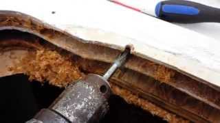 Replacing the hatches pt11 (wood rot removal)