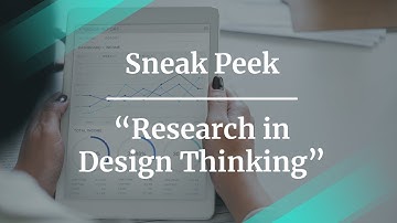 Sneak Peek: Research in Design Thinking by Pluralsight PM