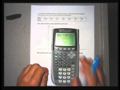 College Algebra section 6 9 Building Exponential and Logarithmic models ...