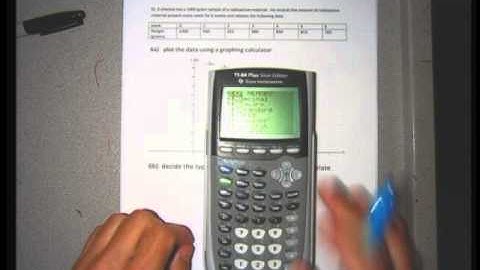 College Algebra section 6 9 Building Exponential and Logarithmic models