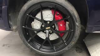 Sports Performance Audi A5 B9 2018 modified bodykit ,19-inch forged wheel rims,7N original brake + ET punch plate more