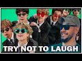 БТС попробуй не засмеяться  ⚡️ BTS try not to laugh challenge