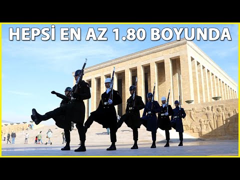 Anıtkabir'in nöbetçi askerleri...