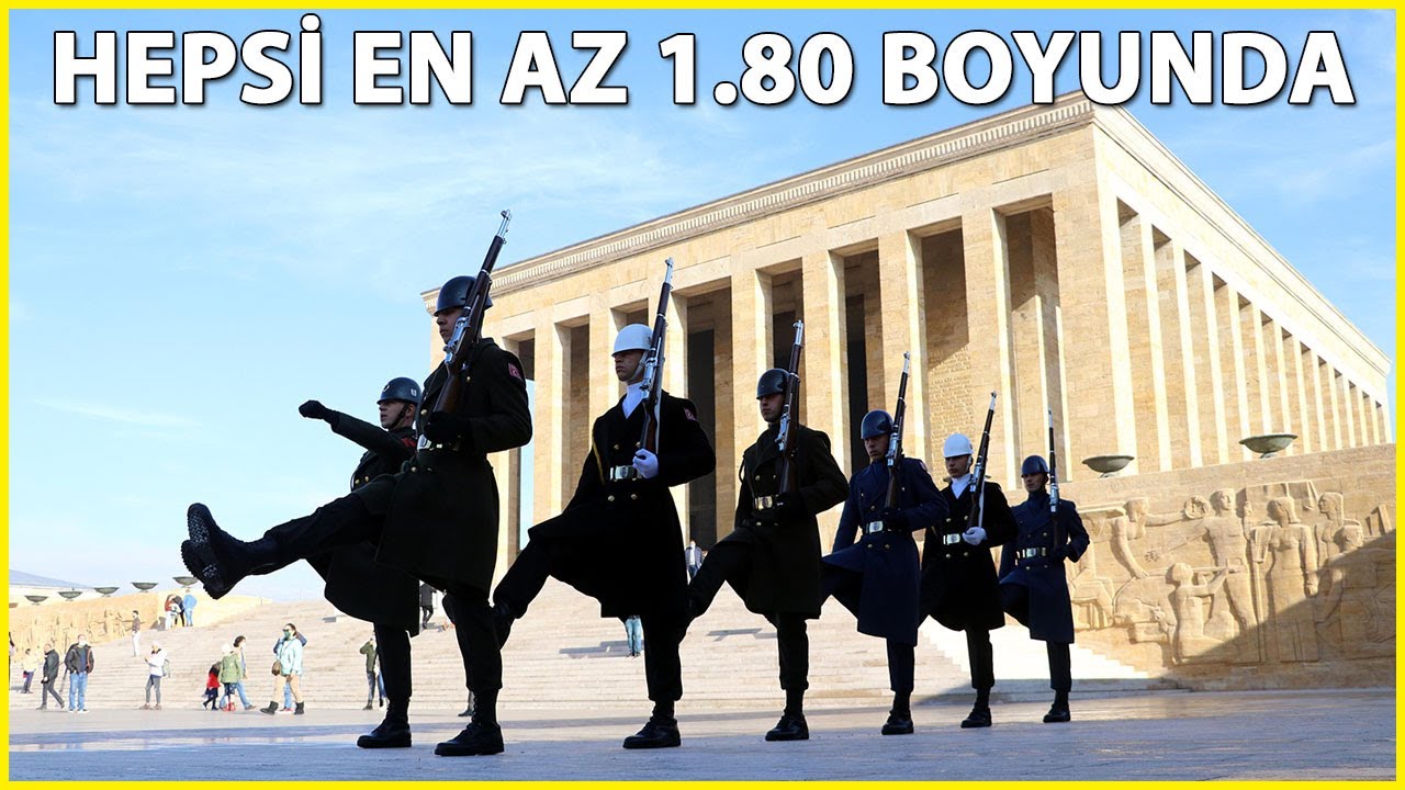 Anıtkabir'in nöbetçi askerleri...