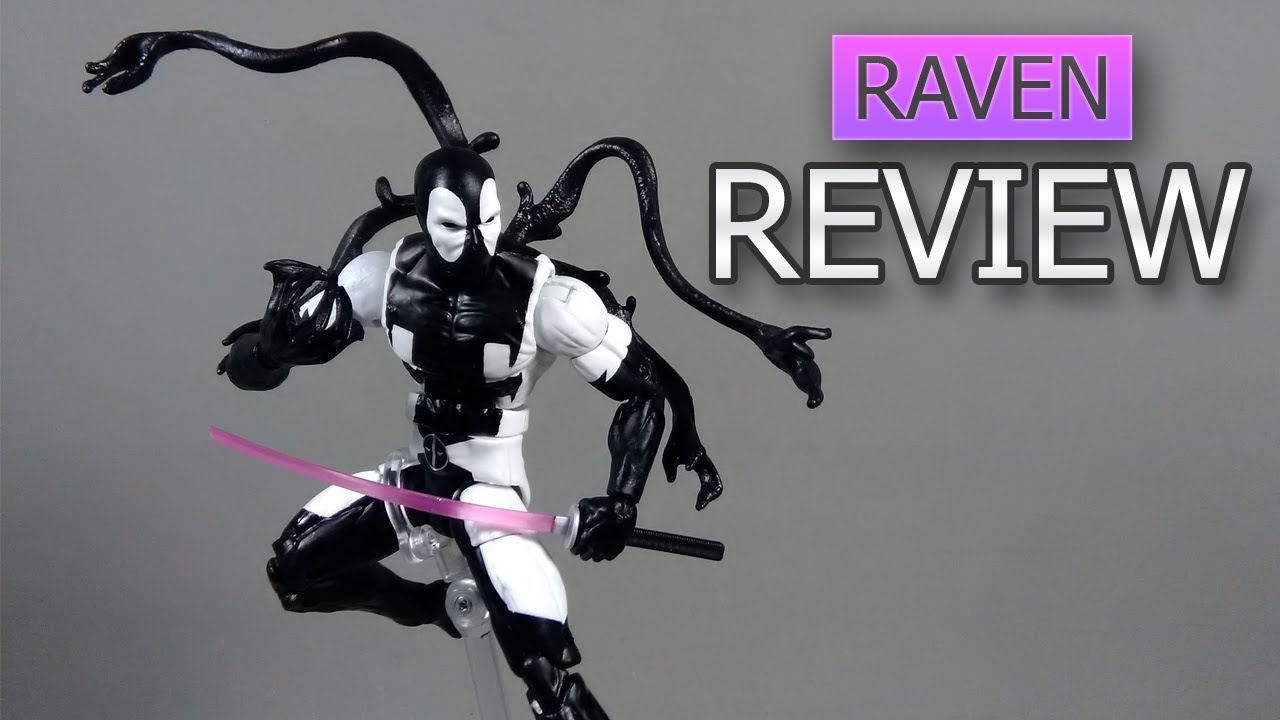 Marvel Legends Deadpool Back In Black Action Figure Review En Español