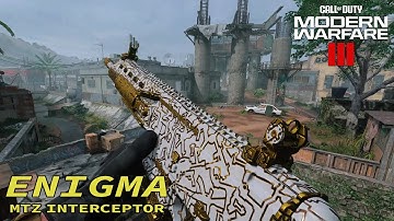UNLOCKING ENIGMA ON THE MTZ INTERCEPTOR! - COD MW3 ZOMBIES
