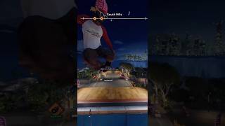 Big Air DaSharkk doing modified grab tricks #clips #ps5 #viral #skateboarding #skate #backflip