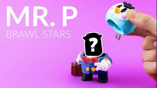Mr P Secret Identity Revealed Brawl Stars With Polymer Clay Youtube - brawl stars bilder ohne farben