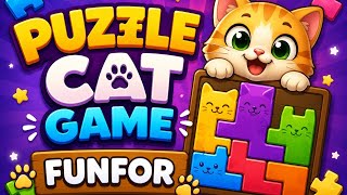 🐱 LIVE Playing Puzzle Cat | Funny & Satisfying Puzzles screenshot 5