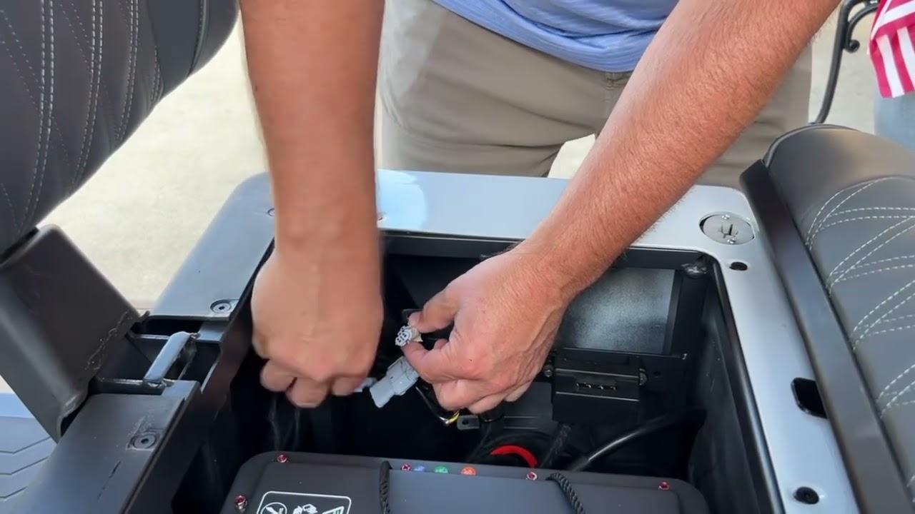 Disabling reverse beeper on Denago golf cart