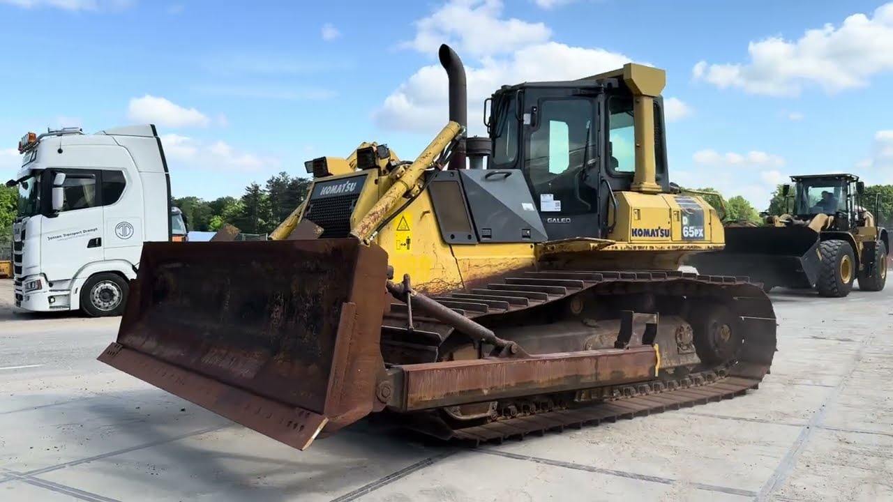 Komatsu D65PX-15 Bulldozer - Year: 2007 (Refnr. BM6679) - YouTube