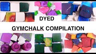 Vibrant Dyed Gym Chalk Crush Compilation screenshot 5