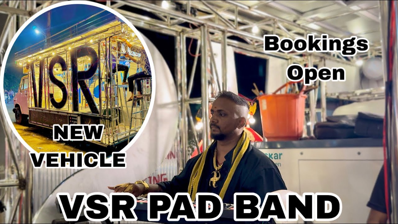 U R BLESSINGS 🙏🏻VSR PAD BAND NEW VEHICLE Launch