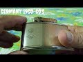 Old vintage 1000 ZUNDER DIPLOMAT petrol table lighter Старая бензиновая настольная зажигалка