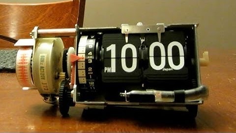 How Does a Flip Clock Work? - A Look At The Flip Clock Mechanism