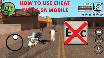 How To Use Cheats in GTA San Andreas Mobile Without Hackers Keyboard