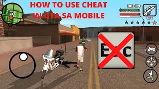 How To Use Cheats in GTA San Andreas Mobile Without Hackers Keyboard screenshot 4