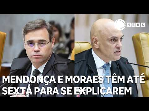 Master Case: Mendonça and Moraes have until Friday to explain themselves
