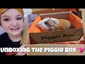 unboxing The Piggie Box✨ | guinea pig toy haul |