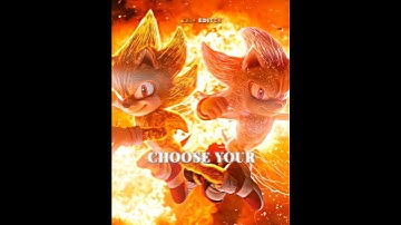 choose your fighter ❤️ #shorts #fypage #viralshorts #sonic #fypage #fypviral