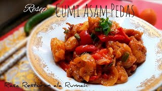 RESEP CUMI PEDAS DOWER