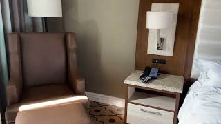 Hilton Los Angeles San Gabriel 1 King bed walkthrough