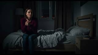 She kept hearing footsteps upstairs…But she lives alone.