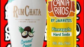 (21+ Content, Drink Responsibly) RumChata Coconut Cream x Cantaritos Pineapple