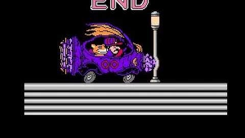 NES Pirate Game Ending - Lion King, The (Wacky Races Hack)