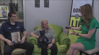 'Something so positive from something so negative': Michael's story | Green Chair Donate Life Sit-in