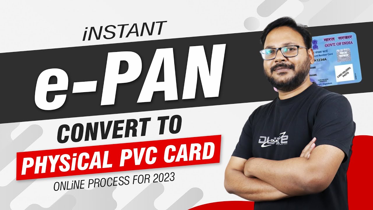 instant pan card to physical pan card apply How to get a physical pan