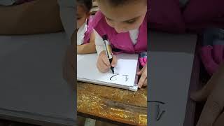 تعليم الصغار اقل من ستة سنوات كتابة الارقام باللغة الانجليزية