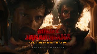 Rowdy Janardhana Glimpse Bgm Vijay Deverakonda Ravi Kiran Kola Dil Raju Christo Xavier