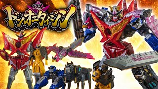 【ドンブラザーズ】お供どもが腕となり脚となった史上最大級の変形合体ロボ！「DXドンオニタイジン」を開封だ！開封だ！