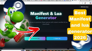 Best Manifest and lua generator 2026 (working) 