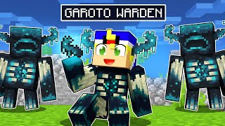 PAULINHU virou um GAROTO WARDEN no Minecraft