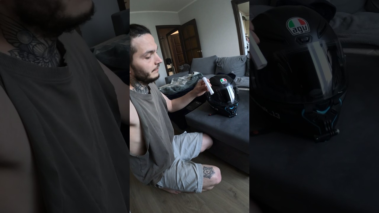 Как это работает ? Чудо шлем , с авто затемнением, обзор 😀