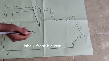 how to draft blouson pattern - Helen Joseph Armstrong